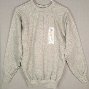 Vtg New Tri Blend Heather Gray Sweatshirt Reeves